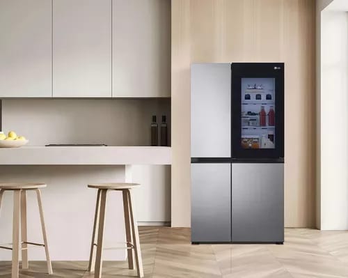 Refrigerador LG Side By Side 28 Pies Plata Vs27bxqp Color Plateado_4