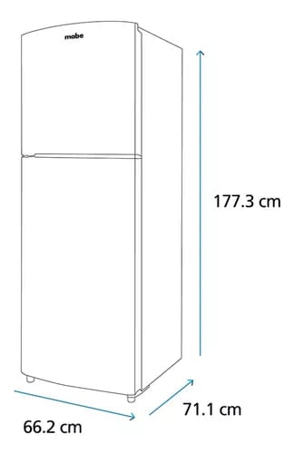 Refrigerador Automático 360 L Inox Mate Mabe - Rme360pvmrm0 Color Inoxidable_4