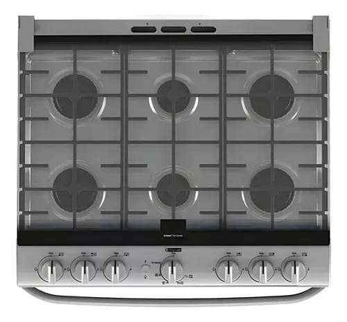 Estufa De Piso Mabe 30 Pulgadas Gris Emh7602jss0 Color Blanco_3