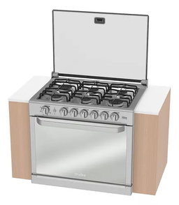 Estufa De Empotre 6 Quemadores Mabe Ma0c80300ci3 Ort Color Gris