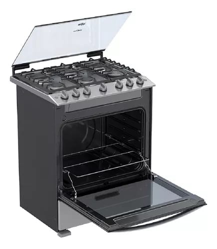 Estufa Xpert Flamma Al Piso Whirlpool 6 Quemadores Color Gris_4