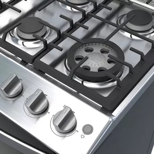 Estufa Xpert Flamma Al Piso Whirlpool 6 Quemadores Color Gris_1