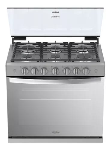Estufa Whirlpool Empotrable 30 Gris Wer3000d_0