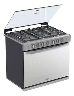Estufa Whirlpool Empotrable 30 Gris Wer3000d