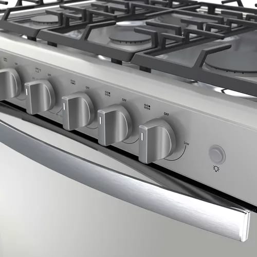 Estufa Whirlpool Empotrable 30 Gris Wer3000d_5