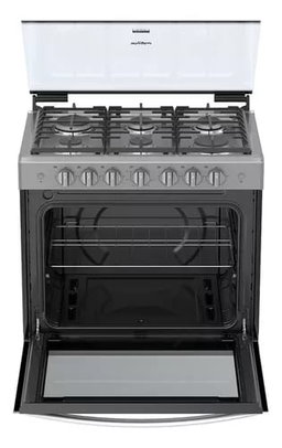 Estufa Whirlpool Empotrable 30 Gris Wer3000d