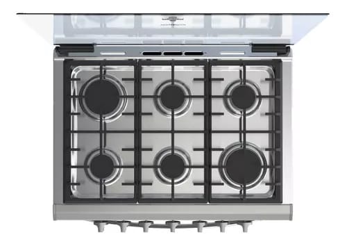 Estufa Whirlpool Empotrable 30 Gris Wer3000d_4