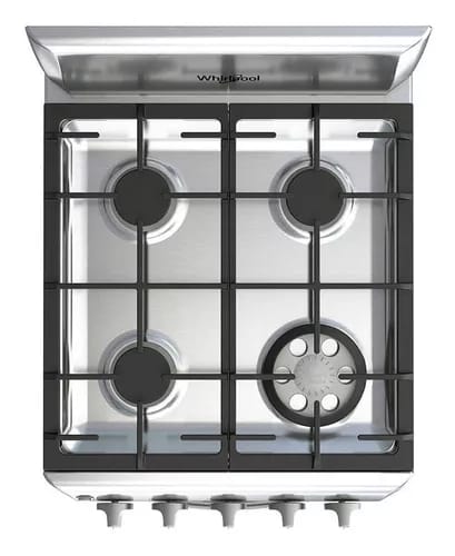 Estufa Al Piso 20 Whirlpool Xpert Flamma Wwr500s Silver Color Gris acero_2