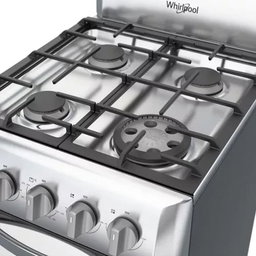 Estufa Al Piso 20 Whirlpool Xpert Flamma Wwr500s Silver Color Gris acero