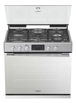 Estufa Whirlpool Empotrable 30 Acero Inoxidable Wer9000s Color Gris Tipo de conexión Gas envasado
