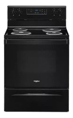 Whirlpool Cocina Eléctrica Independiente 4.8 Pies Cúbicos
