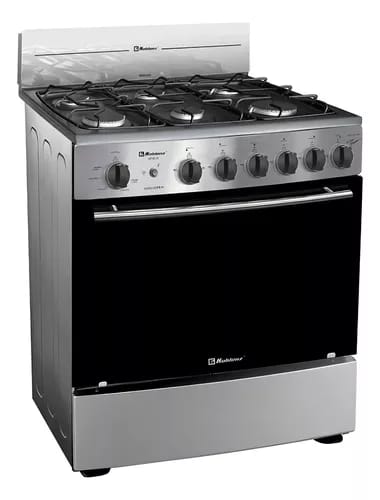 Estufa Venecia Koblenz Ek 1131 Va 6 Quemadores Ort Color Gris_1