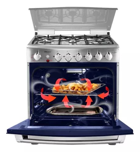 Estufa Koblenz Firenze Ek-3131 Fd-iirle De 6 Quemadores Color Gris_1