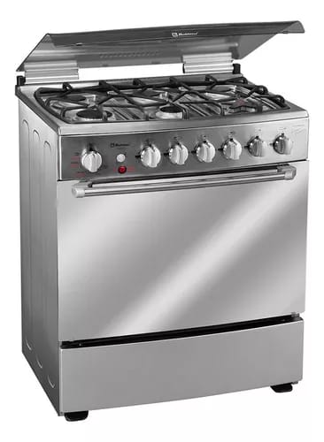 Estufa Koblenz Firenze Ek-3131 Fd-iirle De 6 Quemadores Color Gris