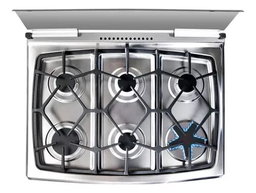 Estufa Koblenz Firenze Ek-3131 Fd-iirle De 6 Quemadores Color Gris