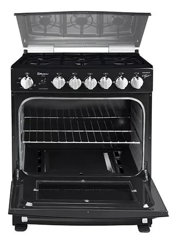 Estufa Koblenz Roma De Gas 76 Cm Ek-501fnm Color Negro_1