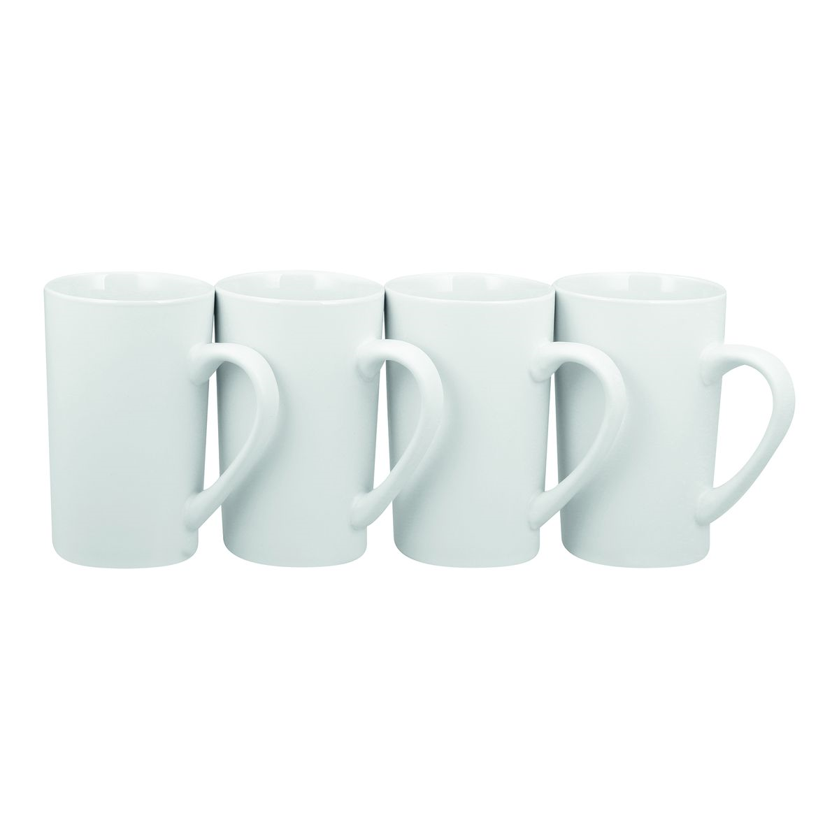 Russell Hobbs Classique New Bone 4 Pack White coffee Mugs 380ml_2
