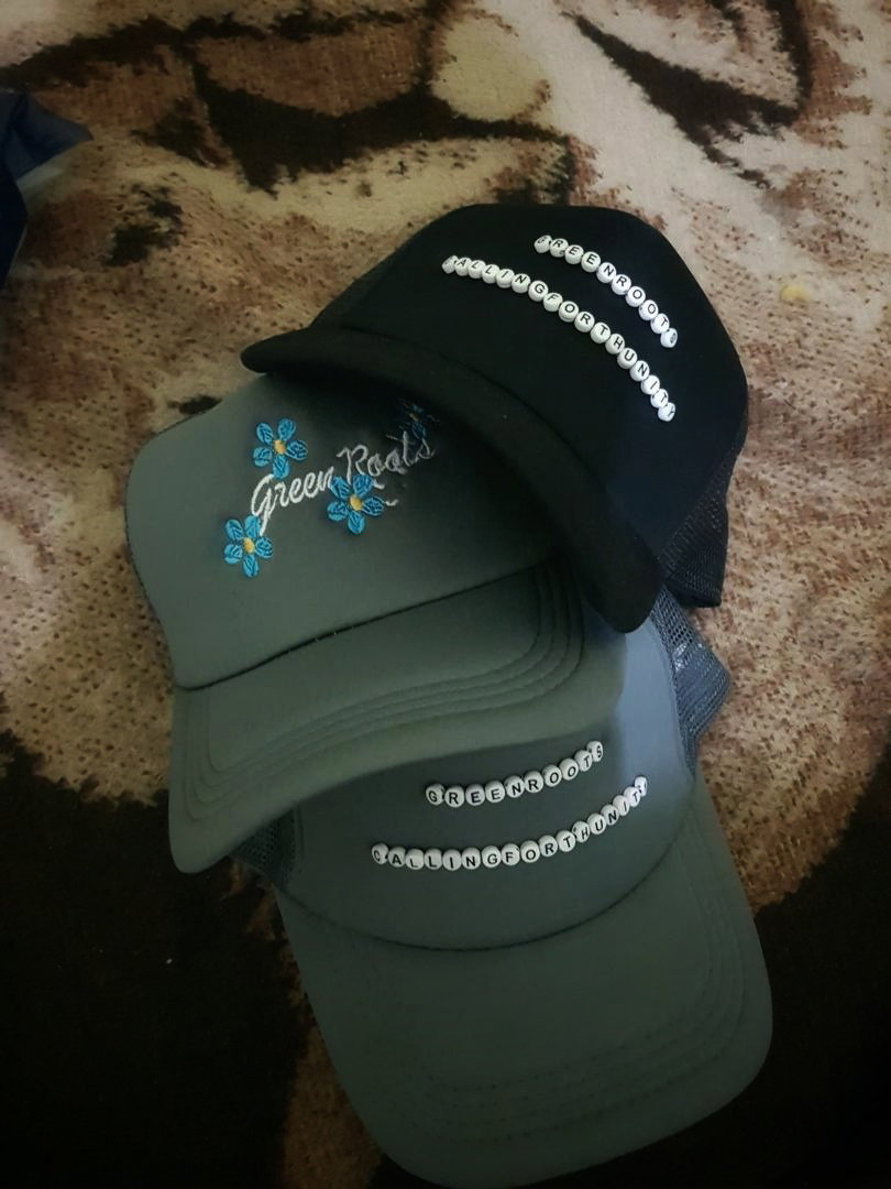 Beaded " Core Logo" Trucker caps_1