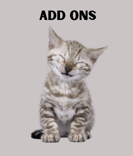 Add Ons (Grooming)