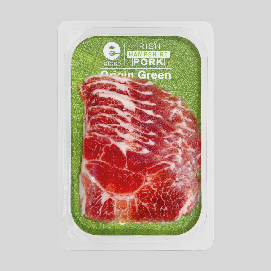 愛爾蘭全天然無激素黑毛豬肉眼 Irish 100% Natural Hampshire Pork Loin 300g_0