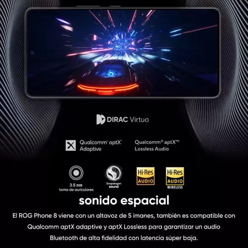 Asus ROG Phone 8 Dual SIM Gris 256 GB 12 GB RAM_6