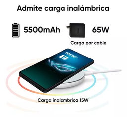 Asus ROG Phone 8 Dual SIM Gris 256 GB 12 GB RAM