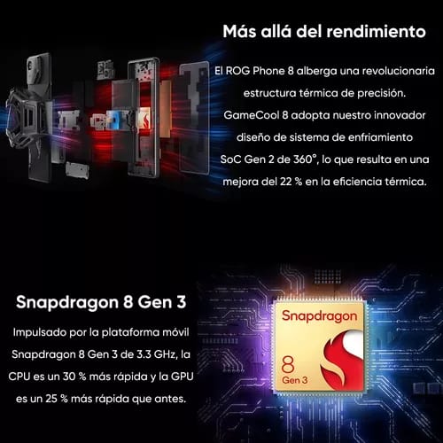 Asus ROG Phone 8 Dual SIM Gris 256 GB 12 GB RAM_10