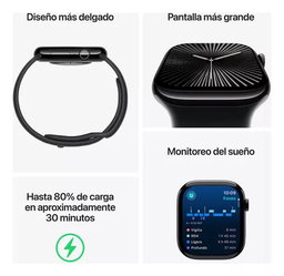 Apple Watch Series 10 GPS • Caja de aluminio de 46 mm • Distribuidor Autorizado