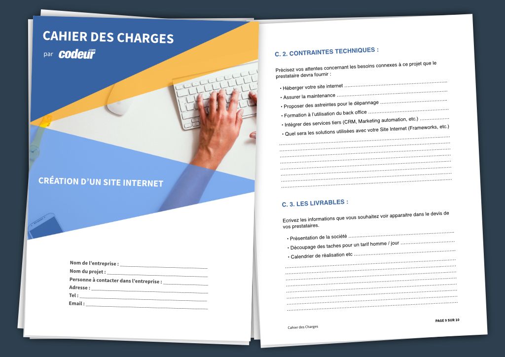 Cahier de charge site web ou application _0