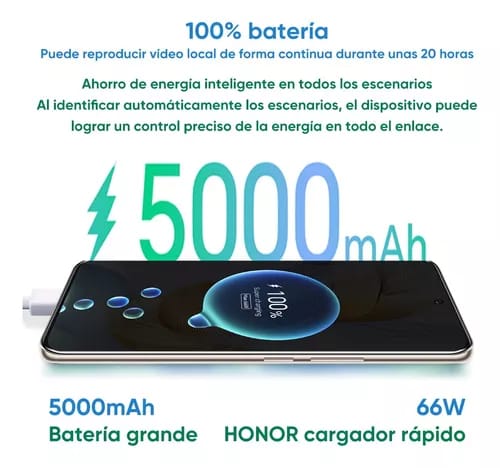 Teléfono Honor 90 5g Smartphone Dual Sim 256gb 12gb Ram Celular 5000 Mah Batería 6.7 Pulgadas Con Nfc_7