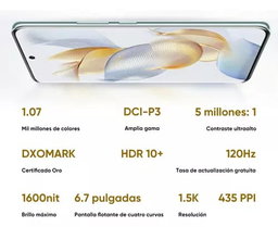 Teléfono Honor 90 5g Smartphone Dual Sim 256gb 12gb Ram Celular 5000 Mah Batería 6.7 Pulgadas Con Nfc