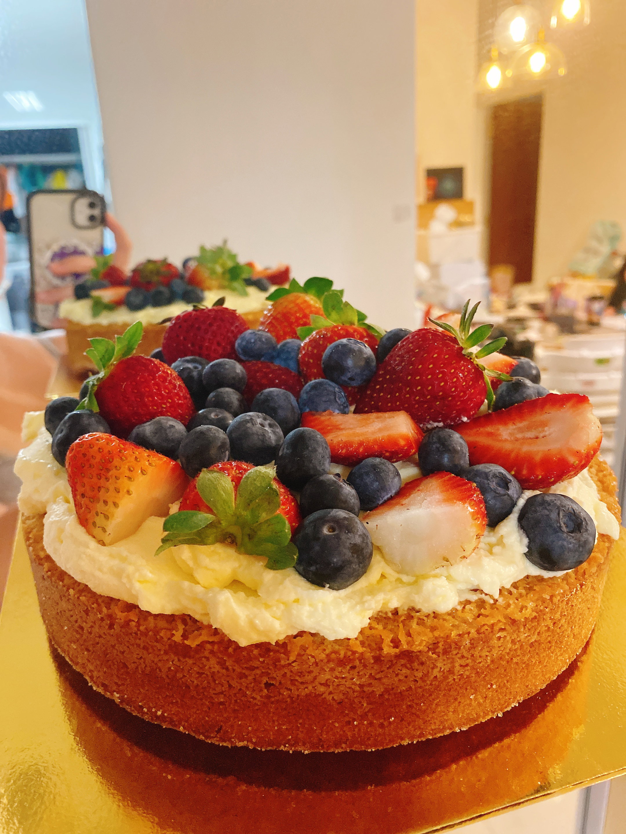 Berries and cream Cake_1
