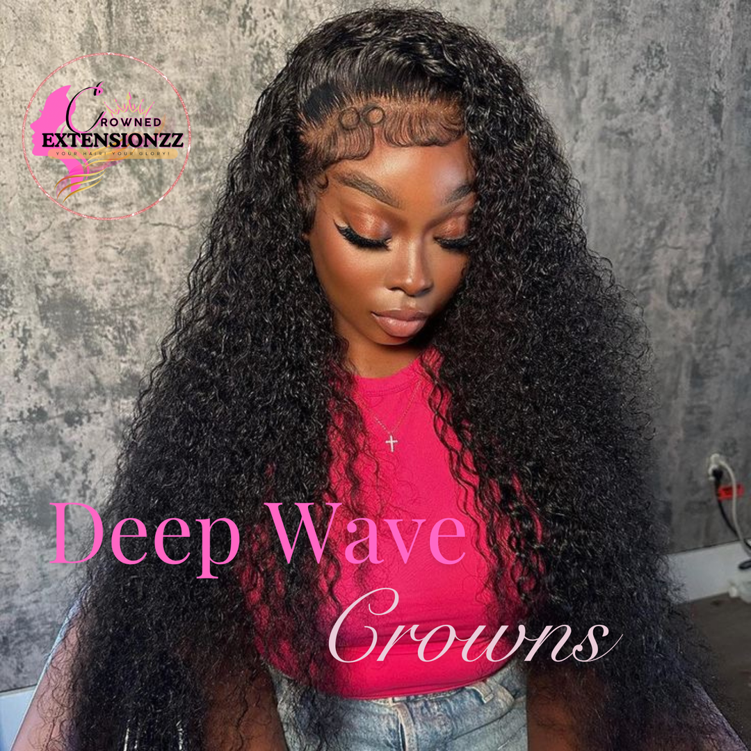 Deep Wave Lace Crowns