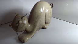 Enfeite de Gato em Ceramica