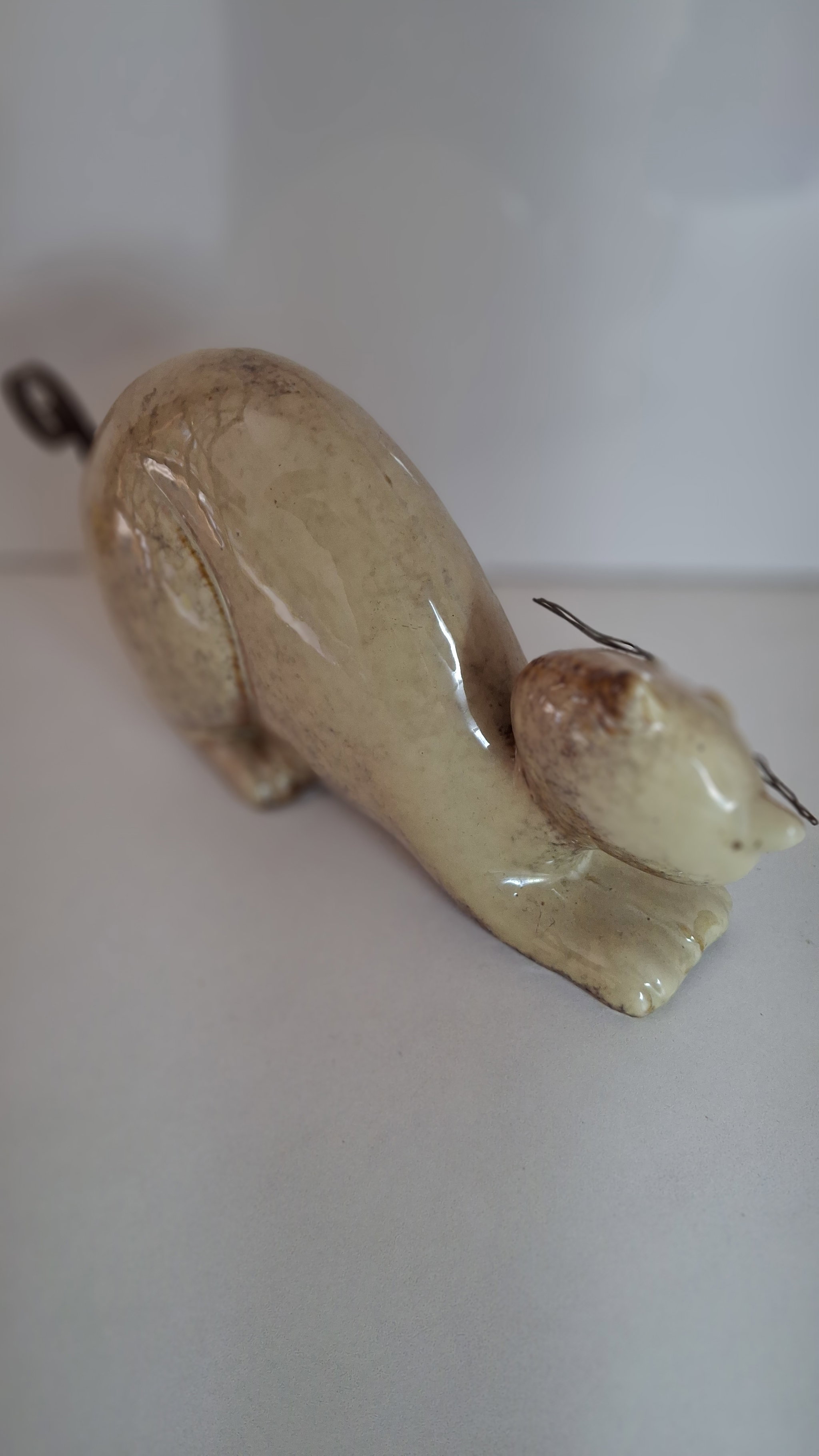 Enfeite de Gato em Ceramica_1