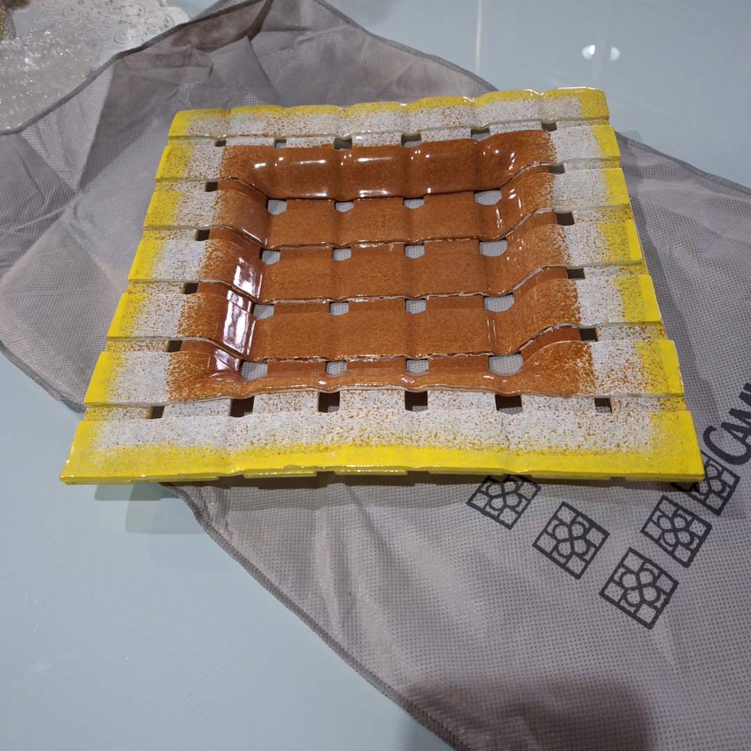 Enfeite de Mesa de Vidro