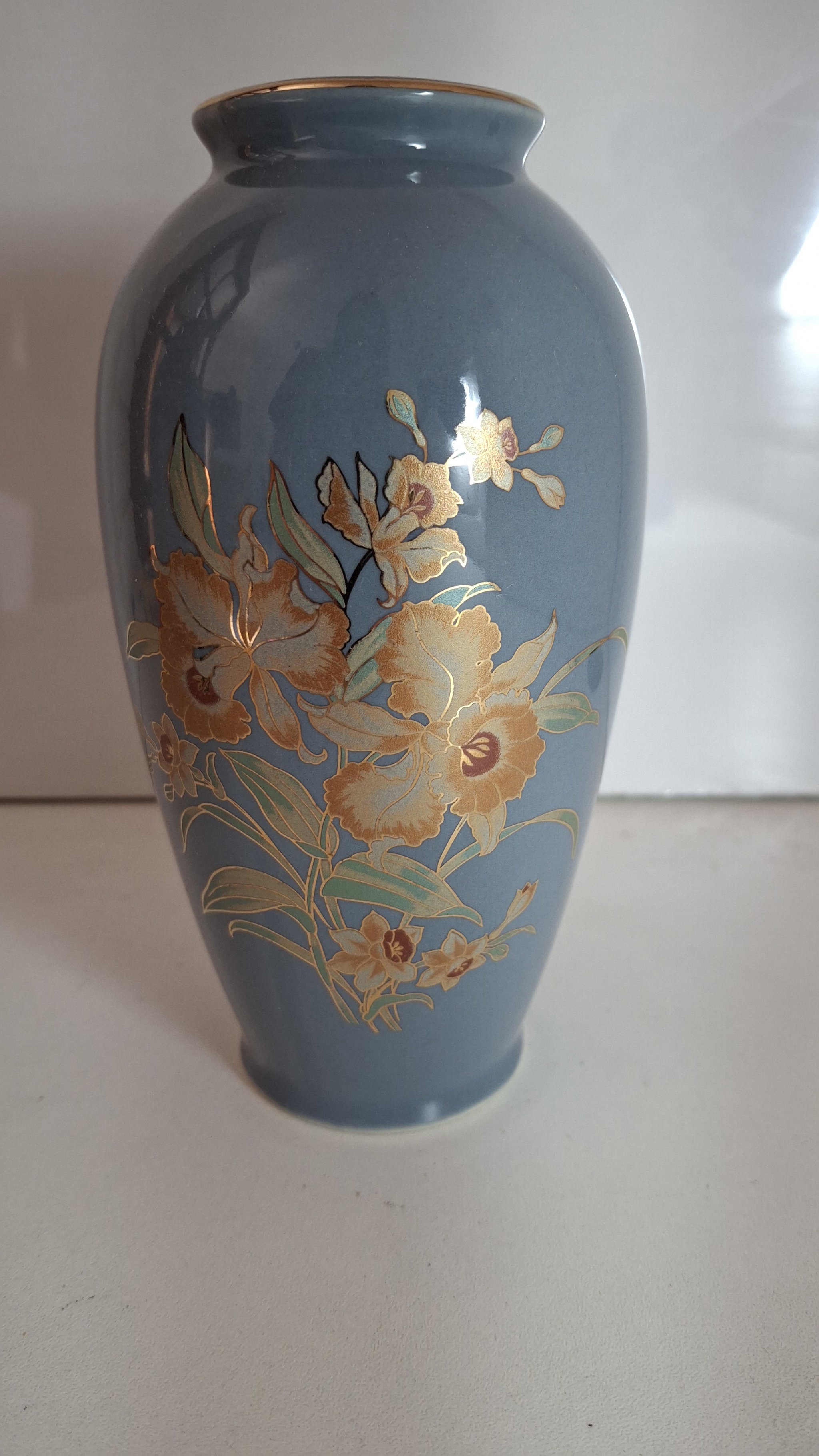 Vaso em Porcelana Japonesa _1