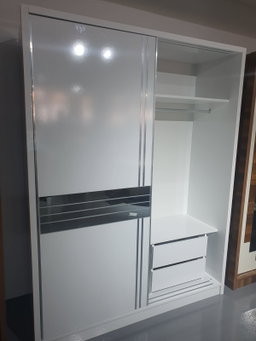 ARMOIRE SLIDEWIHITEH220