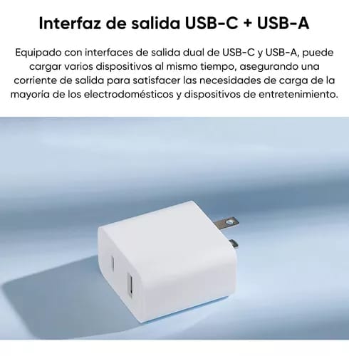 Cargador Xiaomi 33w Usb Versión Carga Rápida De Pared Blanco_5