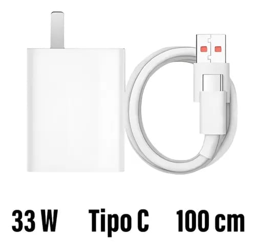 Cargador Xiaomi 33w Turbo Original Con Cable Tipo C Mdy11ex_3