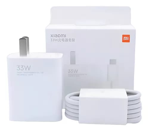Cargador Xiaomi 33w Turbo Original Con Cable Tipo C Mdy11ex_0