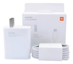 Cargador Xiaomi 33w Turbo Original Con Cable Tipo C Mdy11ex