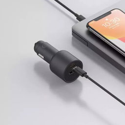 Cargador Para Auto Xiaomi 100w Con Cable Tipo-c Salida Dual