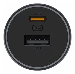 Cargador Para Auto Xiaomi 100w Con Cable Tipo-c Salida Dual