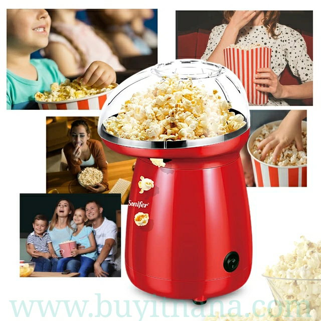 POPCORN MAKER HOT AIR OIL FREE _3