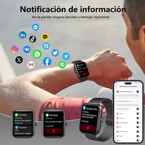 Reloj Smartwatch Mujer Reloje Inteligentes Smart Watch Alexa_8