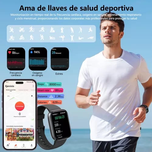 Reloj Smartwatch Mujer Reloje Inteligentes Smart Watch Alexa_3