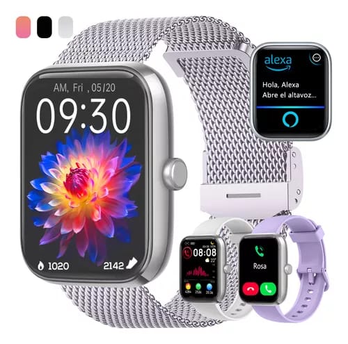 Reloj Smartwatch Mujer Reloje Inteligentes Smart Watch Alexa_1