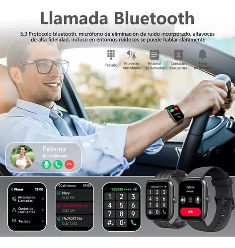 Reloj Smartwatch Mujer Reloje Inteligentes Smart Watch Alexa_5