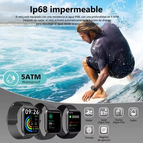 Reloj Smartwatch Mujer Reloje Inteligentes Smart Watch Alexa_9